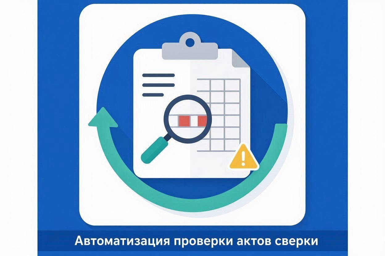 Автоматизация проверки актов сверки